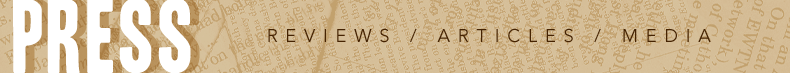 PRESS - Reviews, articles, media