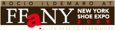 Rocio Ildemaro at FFaNY Shoe Expo 2009!